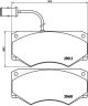 BREMBO Bremsbelagsatz, Scheibenbremse P A6 013