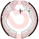 BREMBO Bremsbackensatz S 28 507