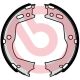 BREMBO Bremsbackensatz, Feststellbremse S 30 541