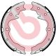 BREMBO Bremsbackensatz, Feststellbremse S 49 526