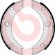 BREMBO Bremsbackensatz, Feststellbremse S 50 513