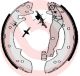 BREMBO Bremsbackensatz S 68 511
