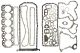 ENGITECH Dichtungsvollsatz, Motor ENT000081