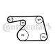 CONTINENTAL CTAM Keilrippenriemensatz 6PK1318K2
