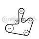 CONTINENTAL CTAM Keilrippenriemensatz 6PK1548K1
