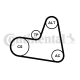 CONTINENTAL CTAM Keilrippenriemensatz 6PK962K1