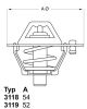 BorgWarner (Wahler) Thermostat, Kühlmittel 3119.88