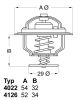 BorgWarner (Wahler) Thermostat, Kühlmittel 4022.82D