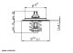 BorgWarner (Wahler) Thermostat, Kühlmittel 410396.82D