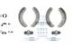 TEXTAR Bremsbackensatz 83007800