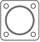 HJS Dichtung, Abgasrohr 83 11 1149