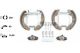 TEXTAR Bremsbackensatz 84044705