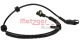 METZGER Sensor, Raddrehzahl 0900017
