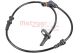 METZGER Sensor, Raddrehzahl 09001076