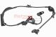 METZGER Sensor, Raddrehzahl 09001083