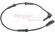 METZGER Sensor, Raddrehzahl 09001209