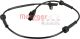METZGER Sensor, Raddrehzahl 0900125