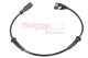 METZGER Sensor, Raddrehzahl 09001250