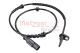 METZGER Sensor, Raddrehzahl 09001349