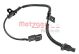 METZGER Sensor, Raddrehzahl 0900154