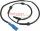 METZGER Sensor, Raddrehzahl 0900206