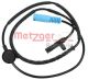 METZGER Sensor, Raddrehzahl 0900257