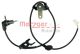 METZGER Sensor, Raddrehzahl 0900319