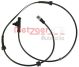 METZGER Sensor, Raddrehzahl 0900384