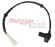 METZGER Sensor, Raddrehzahl 0900398