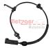 METZGER Sensor, Raddrehzahl 0900568