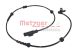 METZGER Sensor, Raddrehzahl 0900929