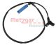 METZGER Sensor, Raddrehzahl 0900644