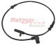 METZGER Sensor, Raddrehzahl 0900649