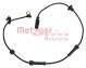 METZGER Sensor, Raddrehzahl 0900673