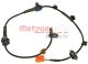 METZGER Sensor, Raddrehzahl 0900720