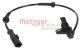 METZGER Sensor, Raddrehzahl 0900917