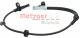 METZGER Sensor, Raddrehzahl 0900878
