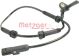 METZGER Sensor, Raddrehzahl 0900912