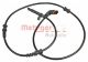 METZGER Sensor, Raddrehzahl 0900968