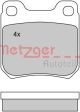 METZGER Bremsbelagsatz, Scheibenbremse 1170034
