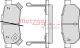 METZGER Bremsbelagsatz, Scheibenbremse 1170251