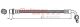 METZGER Bremsschlauch 4110100