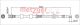 METZGER Bremsschlauch 4111741