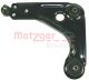 METZGER Lenker, Radaufhängung 58041501