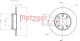METZGER Bremsscheibe 6110014