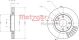 METZGER Bremsscheibe 6110023