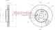 METZGER Bremsscheibe 6110024