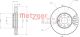 METZGER Bremsscheibe 6110031