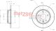 METZGER Bremsscheibe 6110032