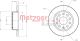 METZGER Bremsscheibe 6110036